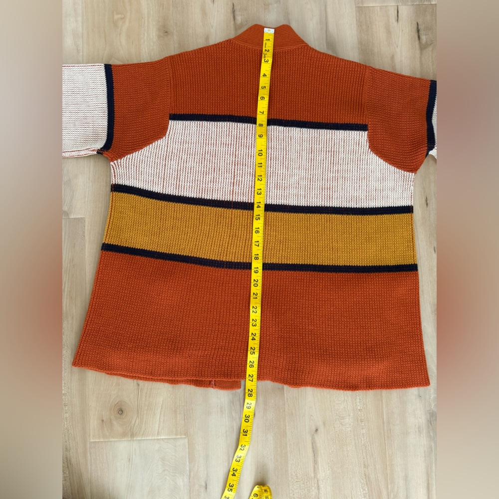 Vintage Southwestern belted cardigan - Picture 8 of 9